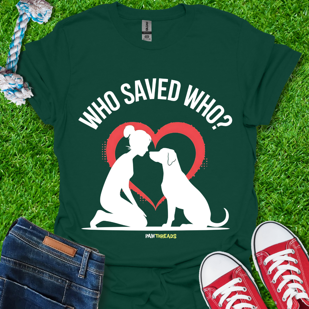 Who Saved Who T-Shirt