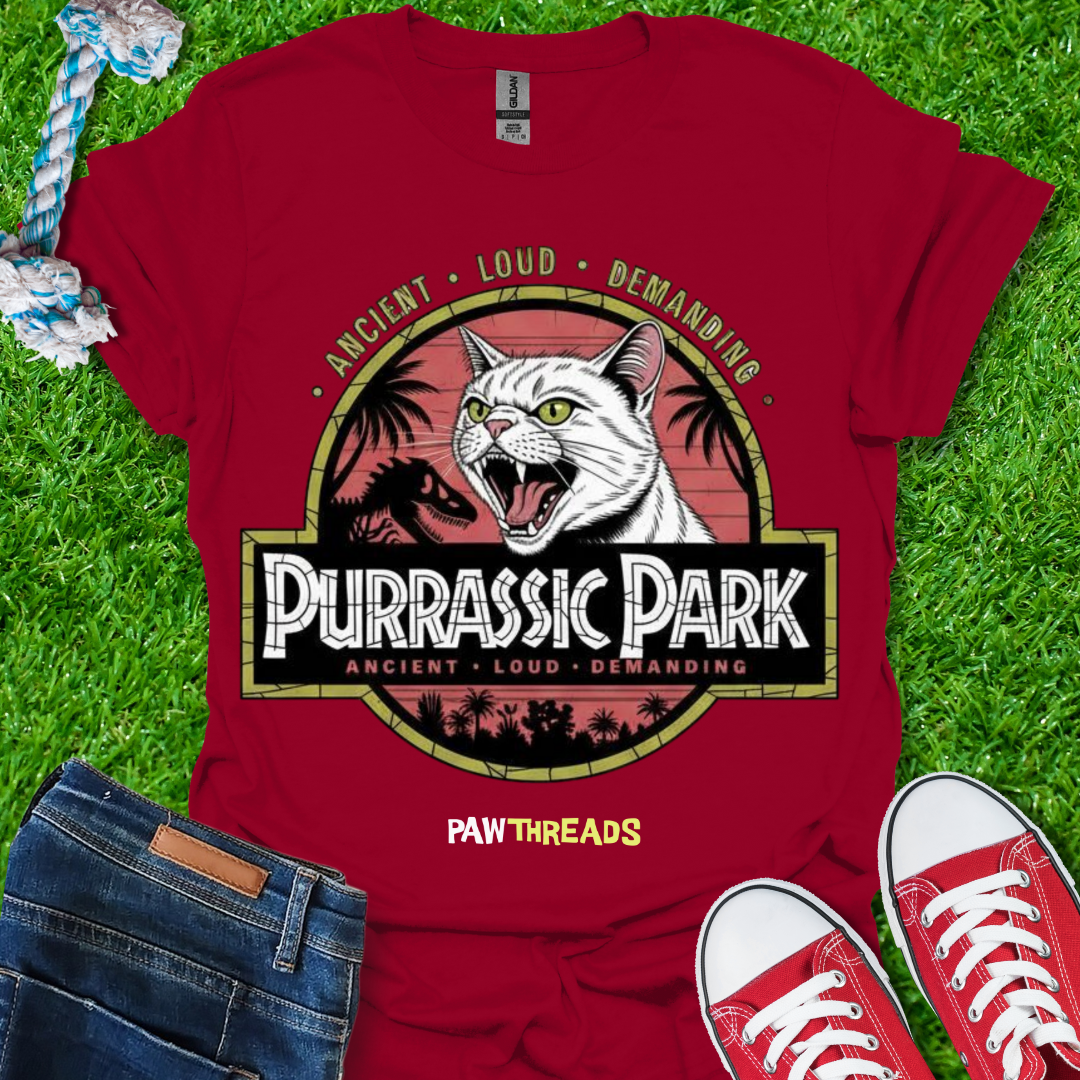 Purrassic Park T-Shirt