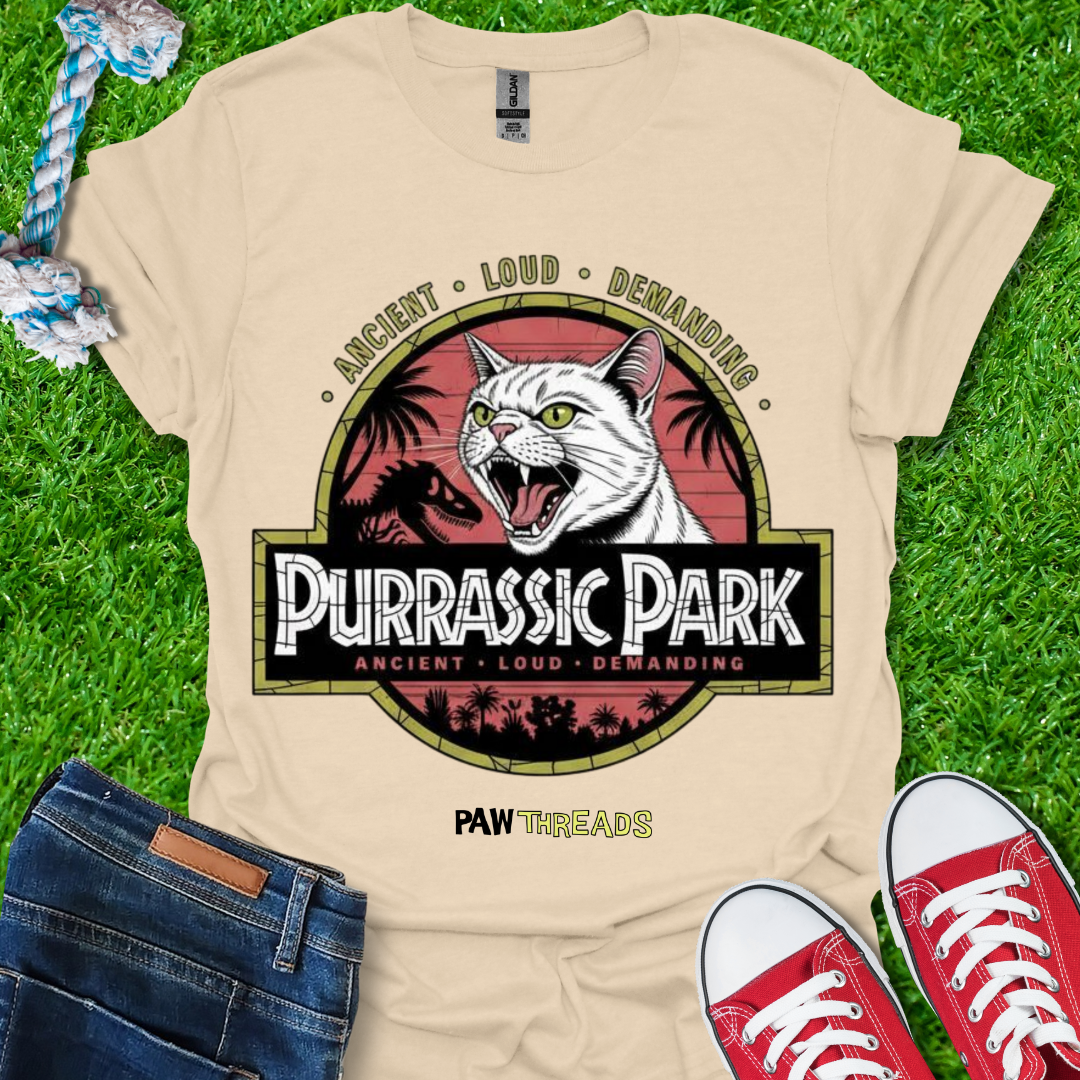 Purrassic Park T-Shirt