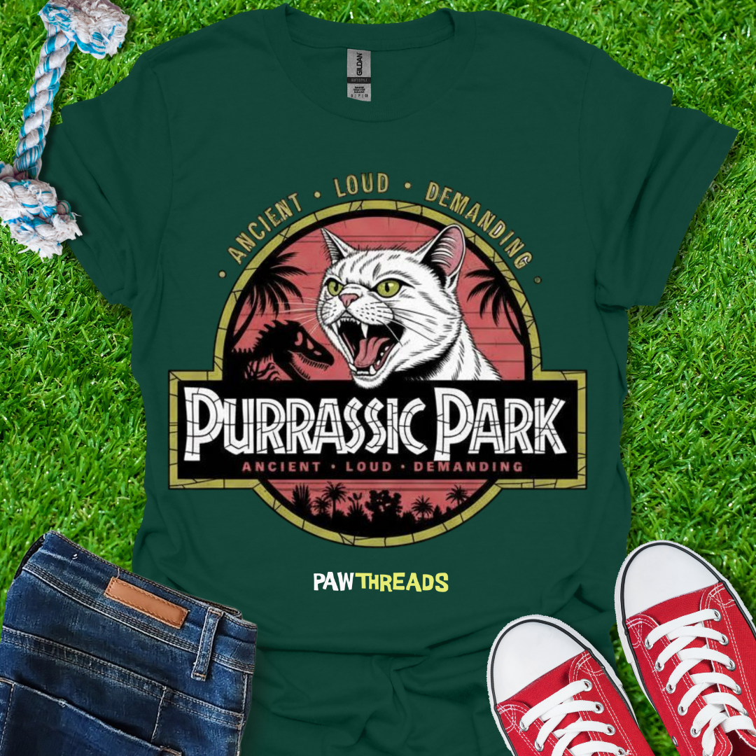 Purrassic Park T-Shirt