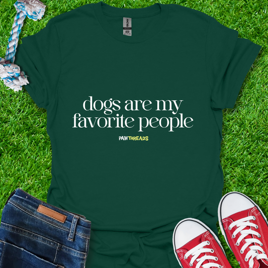 Dogs Favorite People T-Shirt