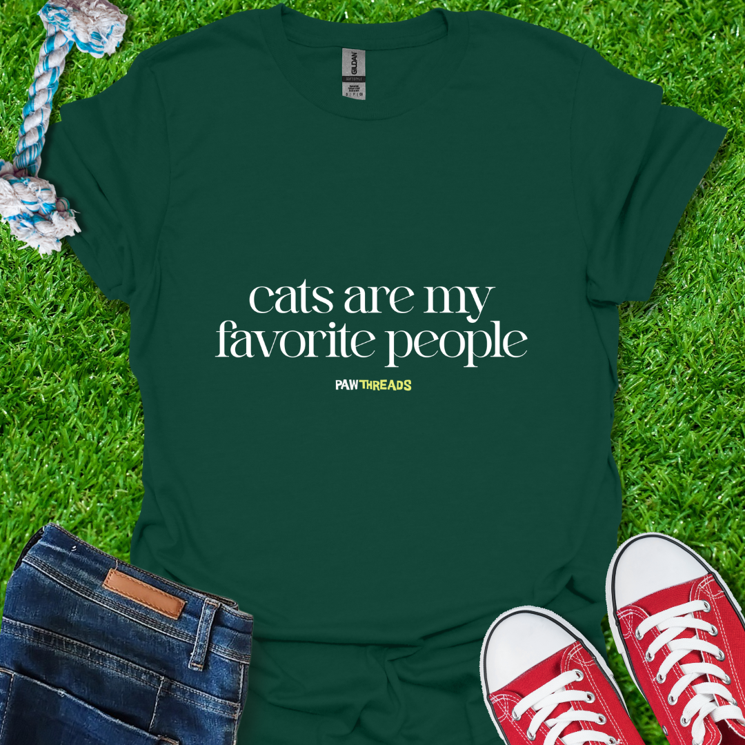 Cats Favorite People T-Shirt