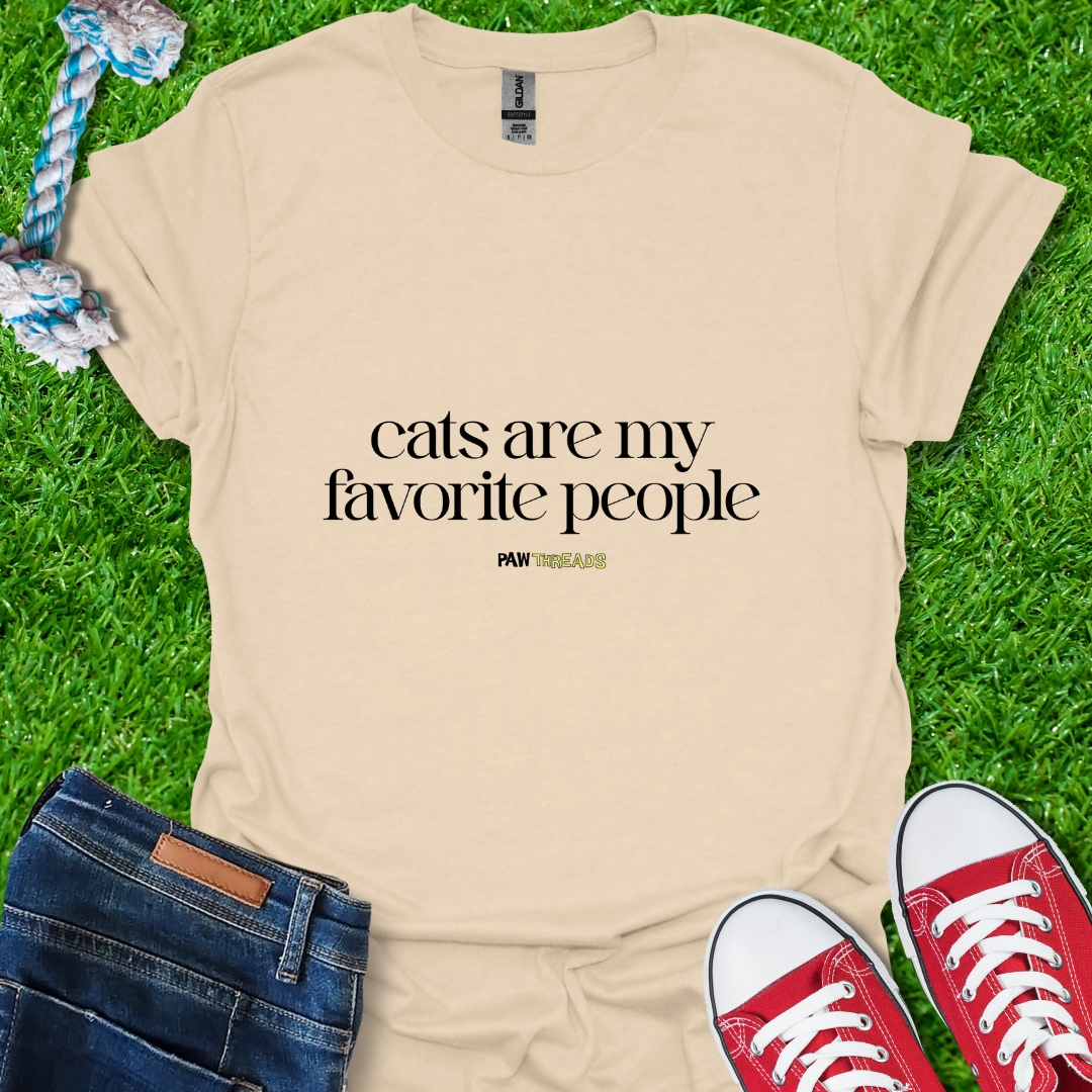 Cats Favorite People T-Shirt