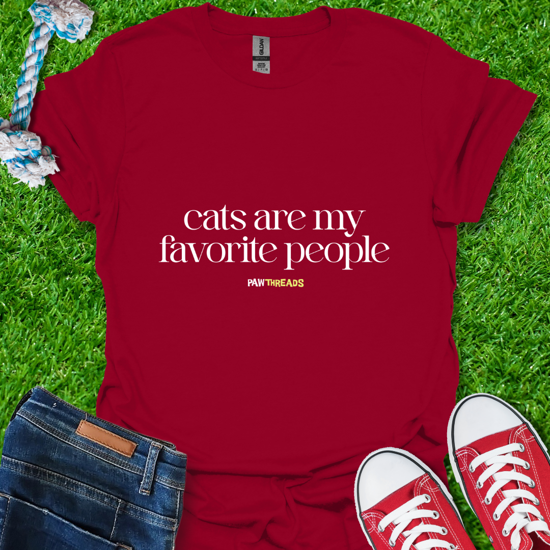 Cats Favorite People T-Shirt