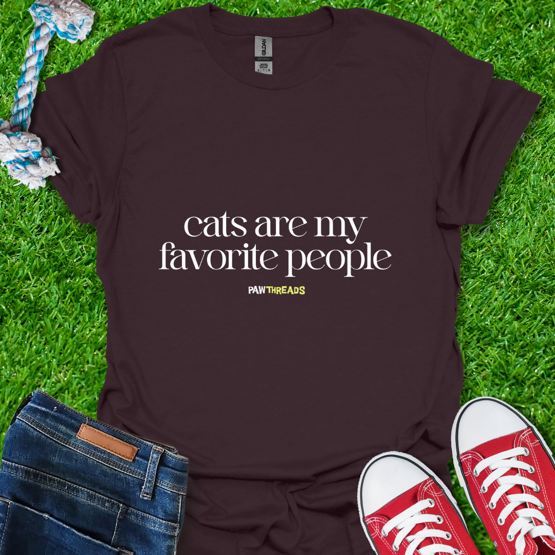 Cats Favorite People T-Shirt