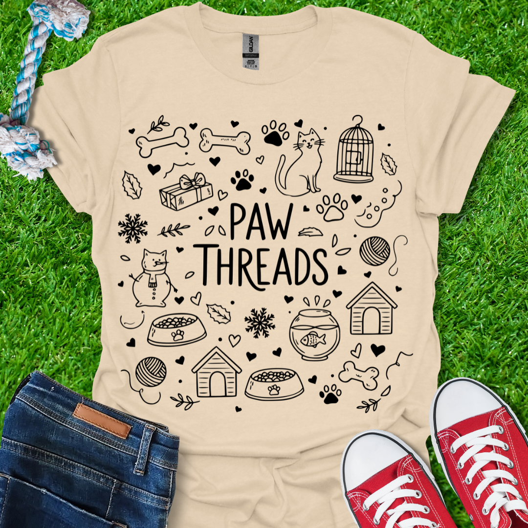 Pawthreads Festive T-Shirt