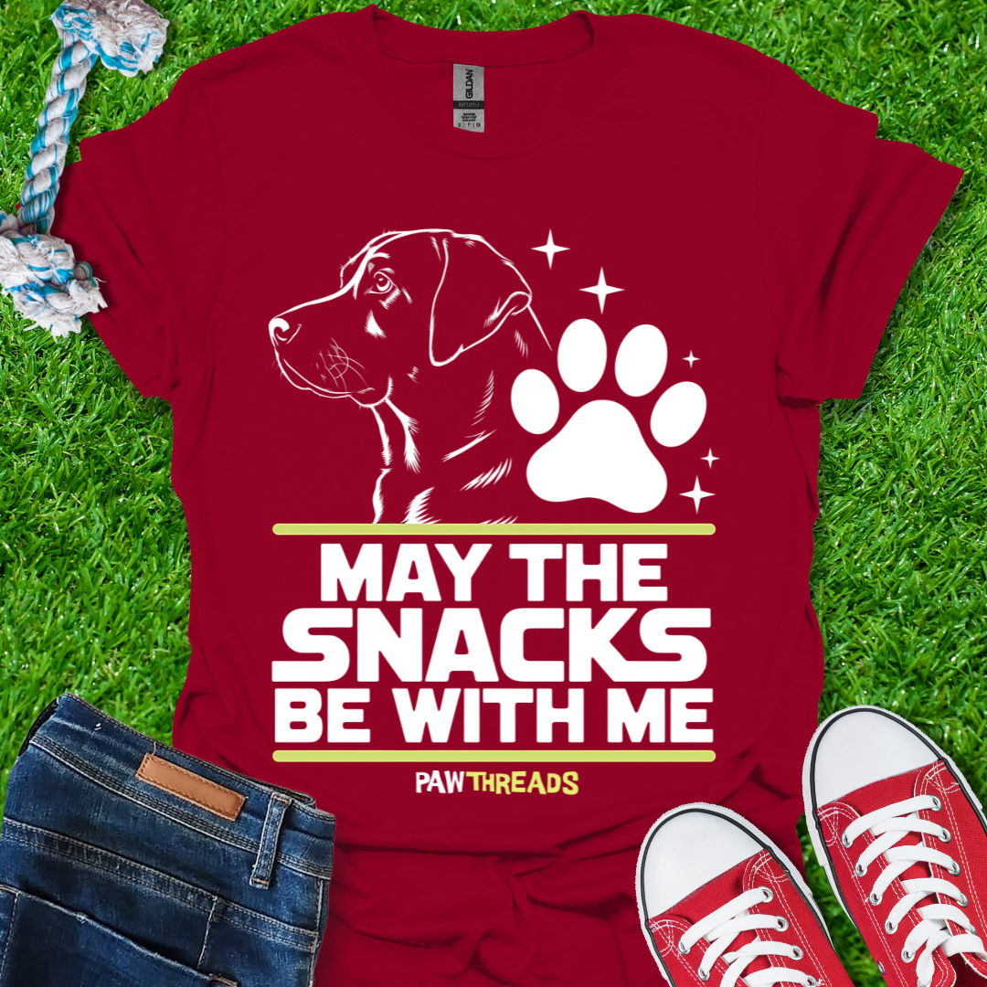 Snacks Be With Me T-Shirt