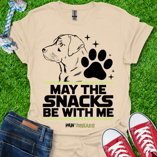 Snacks Be With Me T-Shirt