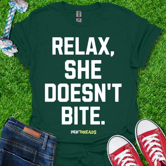 She Doesn't Bite T-Shirt
