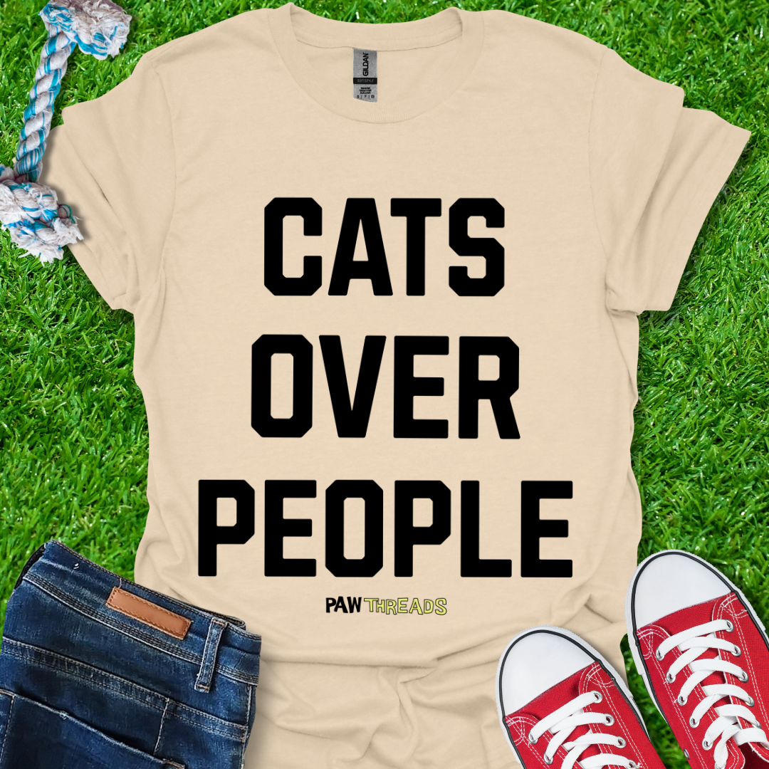 Cats Over People T-Shirt