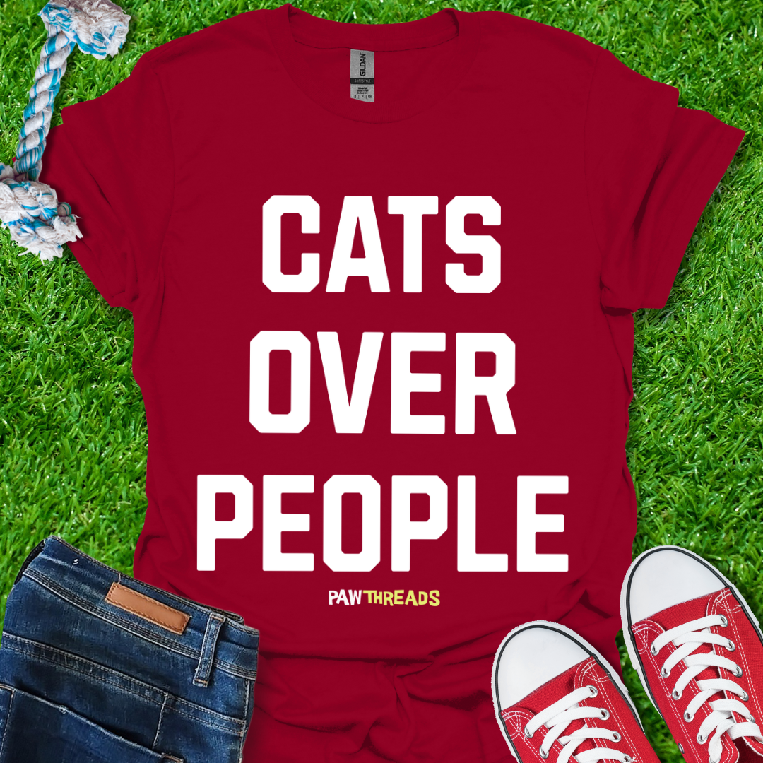 Cats Over People T-Shirt